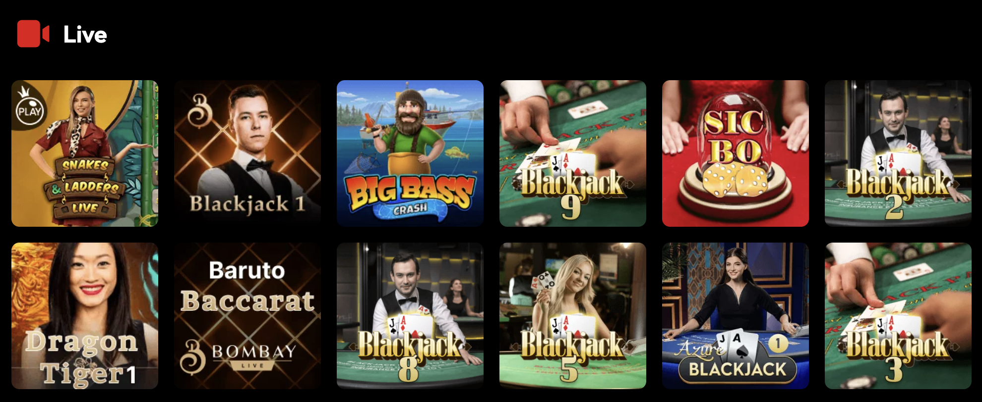 Slotier live games